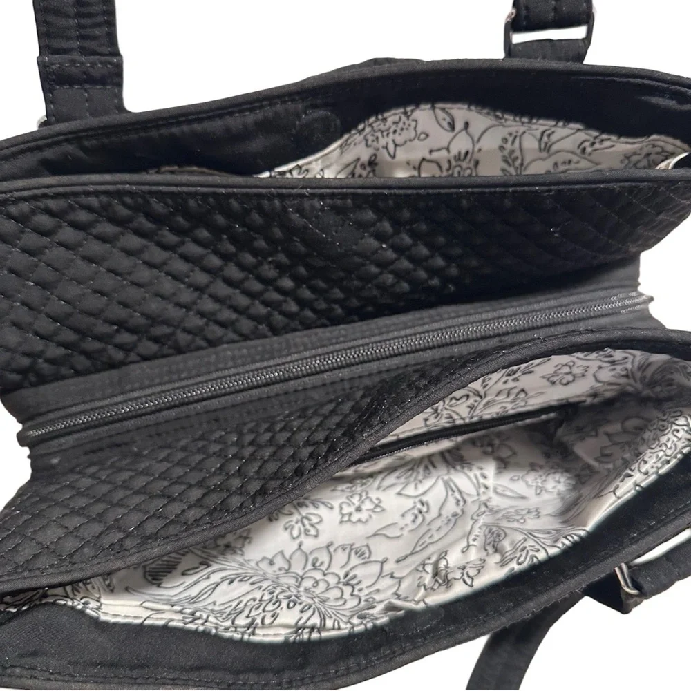 Set Vera Bradley Multi-compartment Shoulder  Satchel Tote Bag & Turnlock Wallet